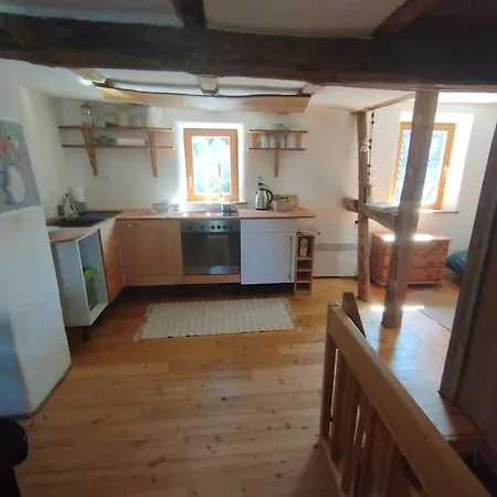 Kleine Urige Unterkunft Im Lehmbau Hacksen Exterior foto